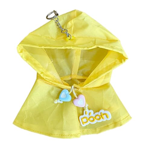 predolo Ente Kuscheltiere Kleidung Niedlich für 15cm Puppe Stilvolle Puppe Regenmantel Puppe Kleidung, Gelb predolo Ente Kuscheltiere Kleidung Niedlich für 15cm Puppe Stilvolle Puppe Regenmantel Puppe Kleidung, Gelb von predolo