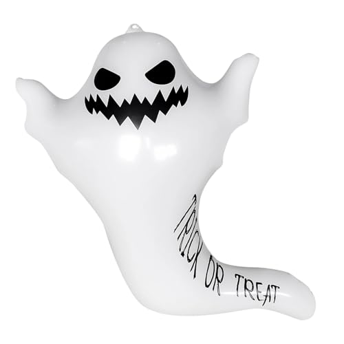 predolo Halloween Geisterballon Zum Aufhängen, PVC Party Zubehör, Lustig, Einfach Aufzuhängen, Festival, Aufblasbare Party Dekoration für Den Innenhof, Weißer Geist predolo Halloween Geisterballon Zum Aufhängen, PVC Party Zubehör, Lustig, Einfach Aufzuhängen, Festival, Aufblasbare Party Dekoration für Den Innenhof, Weißer Geist von predolo