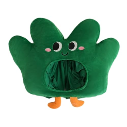 predolo Kopfbedeckung mit Cartoon-Grüngras, weich, leicht, für Performance-Requisiten predolo Kopfbedeckung mit Cartoon-Grüngras, weich, leicht, für Performance-Requisiten von predolo