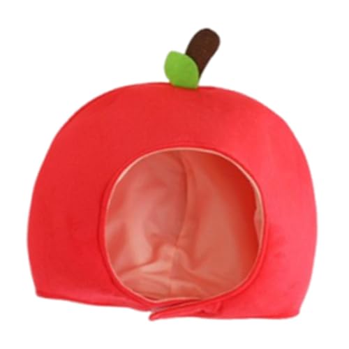 predolo Lustiger kleiner Apfelhut, handgefertigt, Obst-Kopfbedeckung für Erwachsene, Party, Urlaubsgeschenke predolo Lustiger kleiner Apfelhut, handgefertigt, Obst-Kopfbedeckung für Erwachsene, Party, Urlaubsgeschenke von predolo
