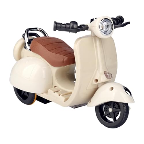predolo Motorrad Zubehör für Puppen, Sammlerstück, Spielzeug für Tischdekoration, Beige von predolo
