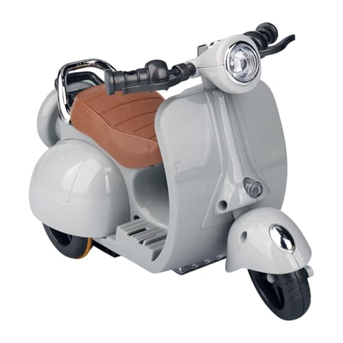 predolo Motorrad Zubehör für Puppen, Sammlerstück, Spielzeug für Tischdekoration, Grau von predolo