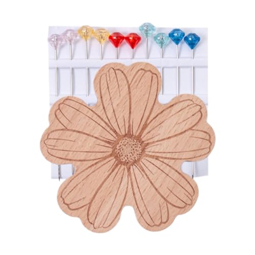 predolo Nadelkissen mit 10 Stecknadeln, nützlicher Organizer für Schneider und Quilter, Chrysantheme predolo Nadelkissen mit 10 Stecknadeln, nützlicher Organizer für Schneider und Quilter, Chrysantheme von predolo