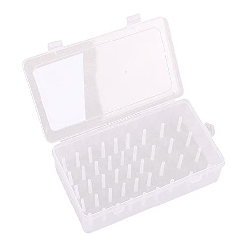 predolo Nähgarn Aufbewahrungseinheit mit transparentem Behälter, Weiß, 23,7 x 13,7 x 6,6 cm predolo Nähgarn Aufbewahrungseinheit mit transparentem Behälter, Weiß, 23,7 x 13,7 x 6,6 cm von predolo