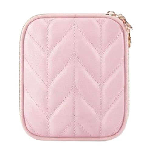 predolo Reise-Schmucketui, Ohrringhalter, Organizer, Schmuckschatulle, Organizer für Frauen und Mädchen, Geschenke, Rosa predolo Reise-Schmucketui, Ohrringhalter, Organizer, Schmuckschatulle, Organizer für Frauen und Mädchen, Geschenke, Rosa von predolo