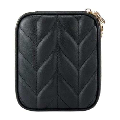 predolo Reise-Schmucketui, Ohrringhalter, Organizer, Schmuckschatulle, Organizer für Frauen und Mädchen, Geschenke, Schwarz predolo Reise-Schmucketui, Ohrringhalter, Organizer, Schmuckschatulle, Organizer für Frauen und Mädchen, Geschenke, Schwarz von predolo
