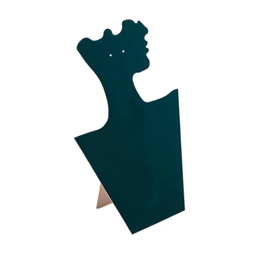 predolo Samt Halskette Display Schmuck Halter Home Use Schmuck Display Stand Anhänger, GrÜn von predolo