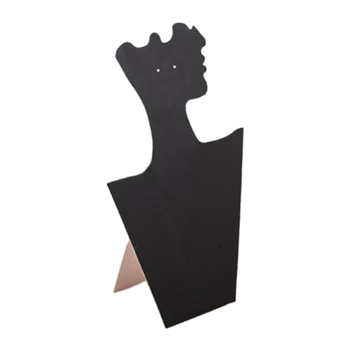 predolo Samt Halskette Display Schmuck Halter Home Use Schmuck Display Stand Anhänger, Schwarz von predolo