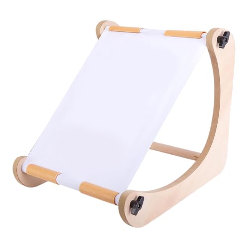 predolo Stickrahmen Halter Stickständer Tischgestell Stickerei Halterung Holz Dichteplatte Funktion für Handarbeit Nähen Basteln Heimdekoration Geschenk von predolo