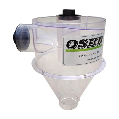 predolo Vakuum Staubabscheider, Zyklon Staubsammler, Tragbarer DIY Luftsystem Filtersammler, Zyklonabscheider für Bauschutt, mit Adapter predolo Vakuum Staubabscheider, Zyklon Staubsammler, Tragbarer DIY Luftsystem Filtersammler, Zyklonabscheider für Bauschutt, mit Adapter von predolo