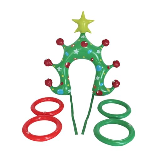 predolo Wurfspiele Set, Outdoor Spiele, Sport, Aufblasbares Weihnachtsbaum Stirnband, Kreuzspiel predolo Wurfspiele Set, Outdoor Spiele, Sport, Aufblasbares Weihnachtsbaum Stirnband, Kreuzspiel von predolo