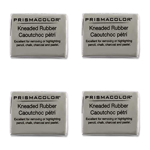 Prismacolor Premier Kneaded Rubber Eraser, Large, 4 PACK von prismacolor
