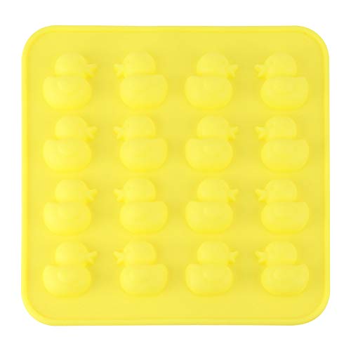 probeninmappx 3D Ente Silikonform Ton Kerze Seifenform Kuchen Fondant Werkzeug Schokoladenform für Küche Backen von probeninmappx