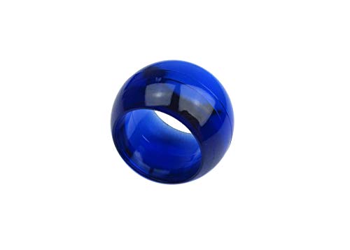 prodecoshop 8 Schlaufenkugeln, Dekokugeln, Zierkugeln für Gardinen, Kunststoff, Ø Loch 16,5 mm, blau transparent prodecoshop 8 Schlaufenkugeln, Dekokugeln, Zierkugeln für Gardinen, Kunststoff, Ø Loch 16,5 mm, blau transparent von prodecoshop
