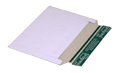progressPACK Versandtasche quer, PP V07.02 aus Vollpappe, DIN C5, 246 x 172 mm, 25-er Pack, weiß progressPACK Versandtasche quer, PP V07.02 aus Vollpappe, DIN C5, 246 x 172 mm, 25-er Pack, weiß von progressPACK