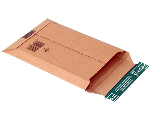 progressPACK Versandtasche Premium aus Wellpappe, DIN A5, 187 x 272 x bis 50 mm, PP W01.02; braun; 100 Stück im Pack progressPACK Versandtasche Premium aus Wellpappe, DIN A5, 187 x 272 x bis 50 mm, PP W01.02; braun; 100 Stück im Pack von progressPack