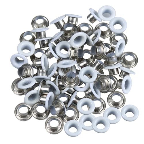 pson 100 Sets 5 mm ID runde Metallösen, weiß, Metall, Scrapbooking, Ösen, Unterlegscheiben, Lederhandwerk, Zubehör für Heimwerker, Schuhe, Kleidung, Handwerk, Taschen pson 100 Sets 5 mm ID runde Metallösen, weiß, Metall, Scrapbooking, Ösen, Unterlegscheiben, Lederhandwerk, Zubehör für Heimwerker, Schuhe, Kleidung, Handwerk, Taschen von pson