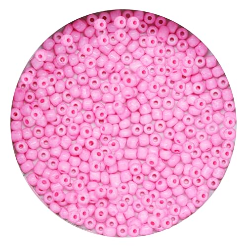 pson Glasperlen, Rocailles, 4 mm, Hot Pink, kleine Pony-Perlen, Armband, Halskette, Abstandshalter für Schmuckherstellung, DIY, Handwerk, 1200 Stück pson Glasperlen, Rocailles, 4 mm, Hot Pink, kleine Pony-Perlen, Armband, Halskette, Abstandshalter für Schmuckherstellung, DIY, Handwerk, 1200 Stück von pson