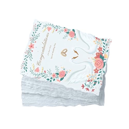 50 Stück Büttenpapier, A6 Handgeschöpftes Papier, 300gsm Aquarellpapier, Baumwollpapier Strukturpapier Dickes Papier, Für GrußKarten DIY, Gemälde, Briefe, Skizzieren, Schreibwaren, 15x10.5cm 50 Stück Büttenpapier, A6 Handgeschöpftes Papier, 300gsm Aquarellpapier, Baumwollpapier Strukturpapier Dickes Papier, Für GrußKarten DIY, Gemälde, Briefe, Skizzieren, Schreibwaren, 15x10.5cm von puiaxod