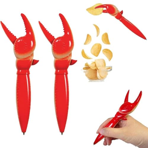 Krabben-Klauenstifte, Hummerstifte, Press-Kugelschreiber, Simulation, Marine-Schreibwaren, Kreatur, Schüler für Schule, Kinder, entworfen mit Hummerstück, Geschenk, 3 Kellnerinnen, Set c für 3 Krabben-Klauenstifte, Hummerstifte, Press-Kugelschreiber, Simulation, Marine-Schreibwaren, Kreatur, Schüler für Schule, Kinder, entworfen mit Hummerstück, Geschenk, 3 Kellnerinnen, Set c für 3 von pulunto