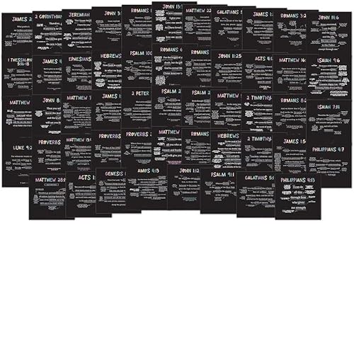 pulunto 52 Scripture Cards, A Mapped Bible Verse for Every Week of the Year, Bible Memory Verse Cards, Teach Sunday School, Christian Bible Cards Gifts,Greeting Cards pulunto 52 Scripture Cards, A Mapped Bible Verse for Every Week of the Year, Bible Memory Verse Cards, Teach Sunday School, Christian Bible Cards Gifts,Greeting Cards von pulunto