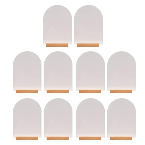 10 Stück Bogen Wärmetransferdruck Schild Holz Hochzeit Tischnummern mit Ständer Gastnamen Zahlen Halter Kartenhalter Ständer Karten für Sitzkarten für Hochzeiten von pumpumlia
