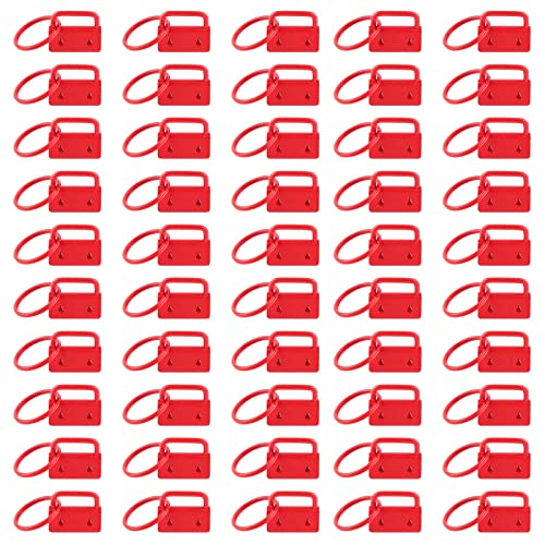 50 x Schlüsselanhänger-Hardware-Set, Schlüssel-Hardware, 25 mm, Schlüsselbund, geteilt, für Schlüsselband, Schlüsselanhänger, Hardware-Zubehör von pumpumlia