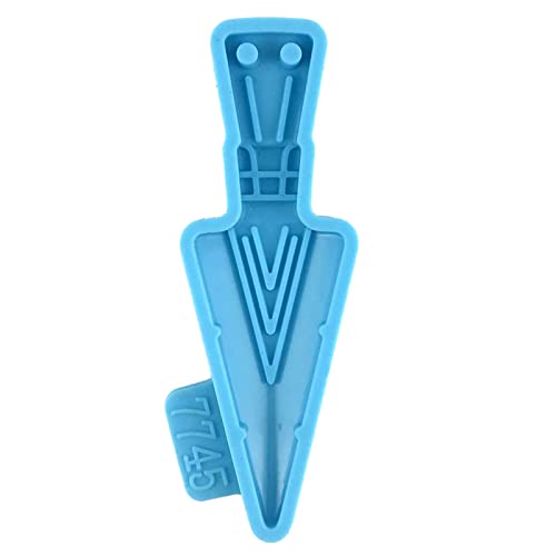 Anhängerform, Kristall-Epoxidharz-Form, Silikonform, Epoxid-Gussform für Schlüsselanhänger, Schmuck von pumpumlia