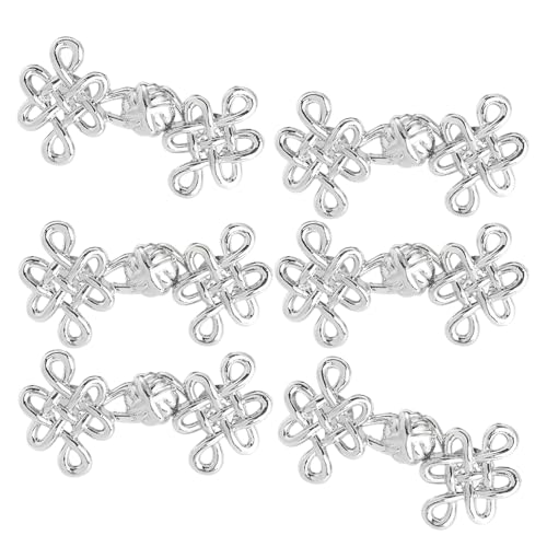 Chinesischer Knoten-Taillenspanner aus Metall, dekoratives Zubehör, beschichtet, nicht genäht, abnehmbar, für Damen und Mädchen, 3/6 Sets, einfach zu installierende Taillenclips Chinesischer Knoten-Taillenspanner aus Metall, dekoratives Zubehör, beschichtet, nicht genäht, abnehmbar, für Damen und Mädchen, 3/6 Sets, einfach zu installierende Taillenclips von pumpumlia