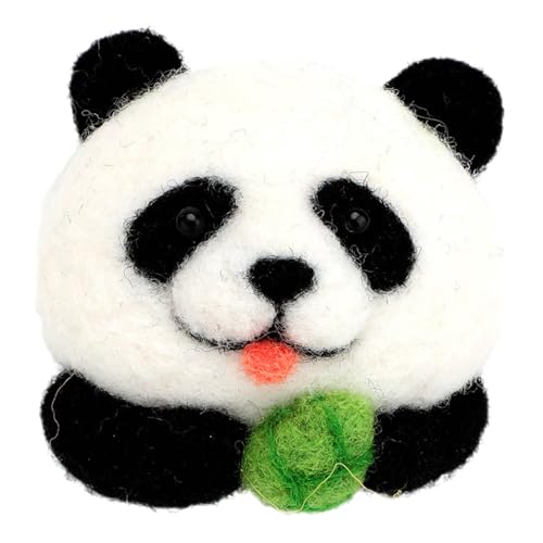 Nadelfilz-Kits, schöne Tier-Brosche, Nadelfilz-Starterwerkzeug, Filznadel-Kits, Wollfilz-Kits, Nadelfilz-Starter-Kits, schöne Tierbrosche, Nadelfilz-Kits für Frauen von pumpumlia