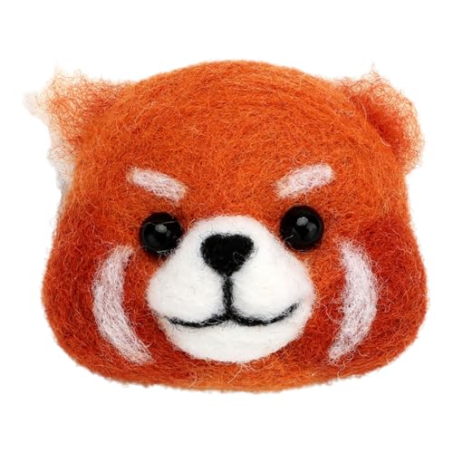 Nadelfilz-Kits, schöne Tier-Brosche, Nadelfilz-Starterwerkzeug, Filznadel-Kits, Wollfilz-Kits, Nadelfilz-Starter-Kits, schöne Tierbrosche, Nadelfilz-Kits für Frauen von pumpumlia