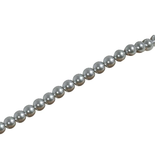 Runde Kunstperlen, 8 mm, Glas für Halsketten, Ohrringe, Schmuckkreation und Bastelprojekte, runde Imitation für Schmuckherstellung und kreative Perlenprojekte von pumpumlia