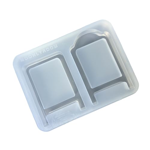 Silikonform für handgefertigte 2 Schlitze, Schilder, Anhänger, Zubehör, Epoxidharz, Schmuckform, dekorativer Schlüsselanhänger Silikonform für handgefertigte 2 Schlitze, Schilder, Anhänger, Zubehör, Epoxidharz, Schmuckform, dekorativer Schlüsselanhänger von pumpumlia