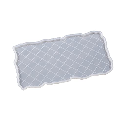 Silikonharz-Tablett-Form, rund, rechteckig, unregelmäßige Kanten, Epoxidharz-Formen für die Herstellung von Tabletts und Heimdekorationen Silikonharz-Tablett-Form, rund, rechteckig, unregelmäßige Kanten, Epoxidharz-Formen für die Herstellung von Tabletts und Heimdekorationen von pumpumlia