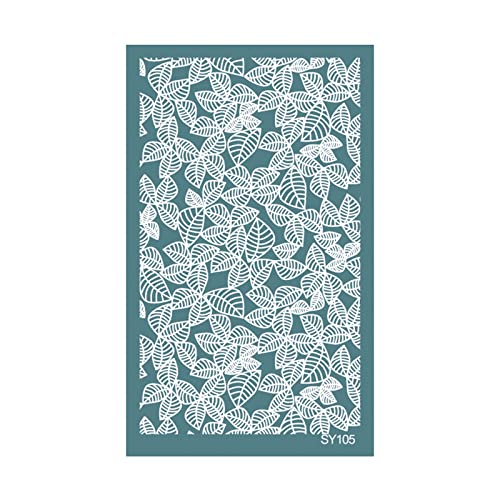 Ton-Siebdruck-Schablonen, wiederverwendbar, Siebdruck-Werkzeug für Wand, Papier, Stoff, Platte, Schmuck, Ohrringe, 8,9 x 15,2 cm, Ton, Schmuckherstellung, Werkzeuge, Siebdruck-Schablonen Ton-Siebdruck-Schablonen, wiederverwendbar, Siebdruck-Werkzeug für Wand, Papier, Stoff, Platte, Schmuck, Ohrringe, 8,9 x 15,2 cm, Ton, Schmuckherstellung, Werkzeuge, Siebdruck-Schablonen von pumpumlia