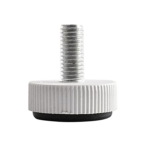 Verstellbare Möbel-Nivellierfüße, Nivelliermatte, Schraubfüße, Bodenschutz, Möbelgleiter, runde Basis, Tischbodenschutz, 10 Stück von pumpumlia