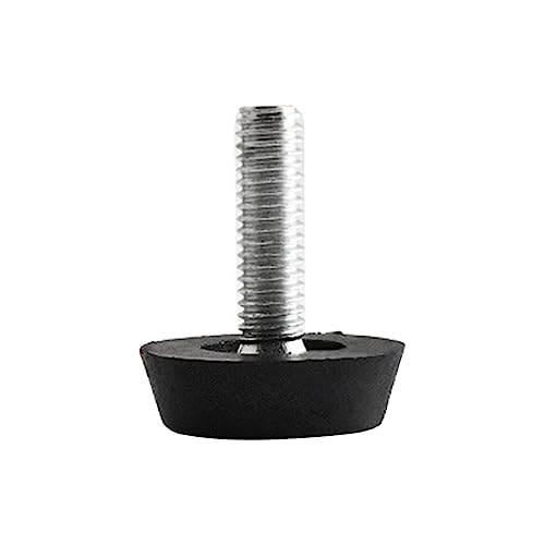 Verstellbare Möbel-Nivellierfüße, Nivelliermatte, Schraubfüße, Bodenschutz, Möbelgleiter, runde Basis, Tischbodenschutz, 10 Stück von pumpumlia