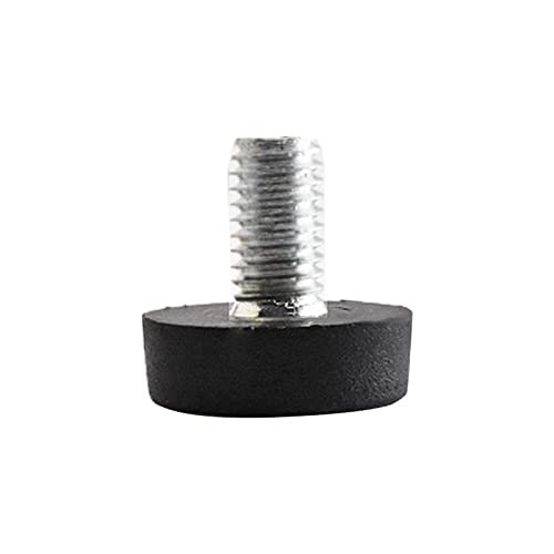 Verstellbare Möbel-Nivellierfüße, Nivelliermatte, Schraubfüße, Bodenschutz, Möbelgleiter, runde Basis, Tischbodenschutz, 10 Stück von pumpumlia