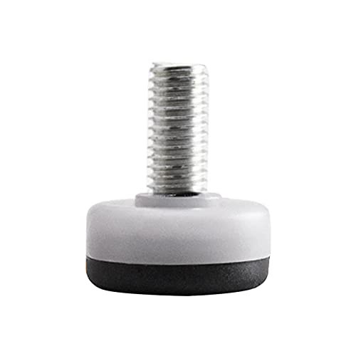 Verstellbare Möbel-Nivellierfüße, Nivelliermatte, Schraubfüße, Bodenschutz, Möbelgleiter, runde Basis, Tischbodenschutz, 10 Stück von pumpumlia