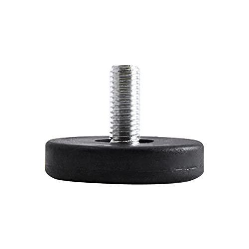 Verstellbare Möbel-Nivellierfüße, Nivelliermatte, Schraubfüße, Bodenschutz, Möbelgleiter, runde Basis, Tischbodenschutz, 10 Stück von pumpumlia