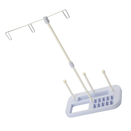 pumpumlia Fadenhalter für 3 Spulen, abnehmbarer Garnhalter, Ständer, Garnspulenhalter für Stick- und Nähmaschinen, Garnregale für Garnspulen pumpumlia Fadenhalter für 3 Spulen, abnehmbarer Garnhalter, Ständer, Garnspulenhalter für Stick- und Nähmaschinen, Garnregale für Garnspulen von pumpumlia