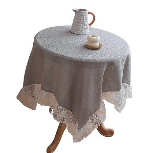 pumpumlia Tischdecke aus Polyester mit Spitzenbesatz, atmungsaktiv und maschinenwaschbar, für Partys, Heimdekoration, Spitzen-Tischläufer pumpumlia Tischdecke aus Polyester mit Spitzenbesatz, atmungsaktiv und maschinenwaschbar, für Partys, Heimdekoration, Spitzen-Tischläufer von pumpumlia
