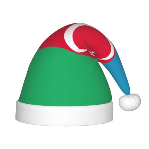 pvinnk Festliche Weihnachtsmütze mit Aserbaidschan-Motiv, Unisex, Weihnachtsfeier, Weihnachtsdekoration, Weihnachtsmannmütze pvinnk Festliche Weihnachtsmütze mit Aserbaidschan-Motiv, Unisex, Weihnachtsfeier, Weihnachtsdekoration, Weihnachtsmannmütze von pvinnk