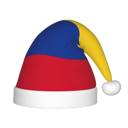 pvinnk Festliche Weihnachtsmütze mit Kolumbien-Flagge, Unisex, Weihnachtsfeier, Weihnachtsdekoration, Weihnachtsmannmütze pvinnk Festliche Weihnachtsmütze mit Kolumbien-Flagge, Unisex, Weihnachtsfeier, Weihnachtsdekoration, Weihnachtsmannmütze von pvinnk