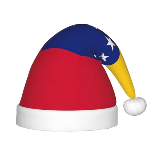 pvinnk Festliche Weihnachtsmütze mit Venezuela-Flagge, Unisex, Weihnachtsfeiern, Urlaub, Weihnachtszubehör, Weihnachtsmannmütze pvinnk Festliche Weihnachtsmütze mit Venezuela-Flagge, Unisex, Weihnachtsfeiern, Urlaub, Weihnachtszubehör, Weihnachtsmannmütze von pvinnk