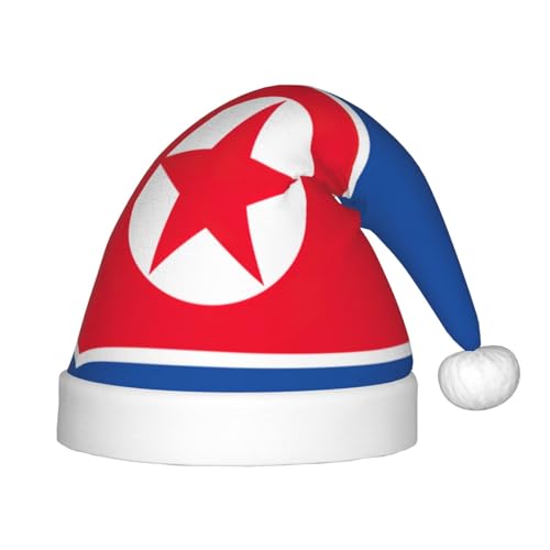 pvinnk Festliche Weihnachtsmütze mit koreanischer Flagge, unisex, für Weihnachten, Partys, Feiertage, Weihnachtszubehör, Weihnachtsmannmütze pvinnk Festliche Weihnachtsmütze mit koreanischer Flagge, unisex, für Weihnachten, Partys, Feiertage, Weihnachtszubehör, Weihnachtsmannmütze von pvinnk