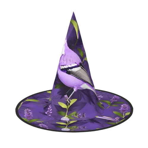 pvinnk Vogel in lila Lavendel Blumendruck über lebendigem Karneval Halloween Hut Erwachsene Kostüm Zubehör für Mottopartys pvinnk Vogel in lila Lavendel Blumendruck über lebendigem Karneval Halloween Hut Erwachsene Kostüm Zubehör für Mottopartys von pvinnk