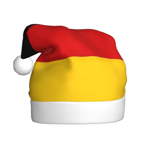 pvinnk Weihnachtsmütze mit Deutschland-Flagge, Zubehör für Erwachsene und Weihnachtsfeiern von pvinnk