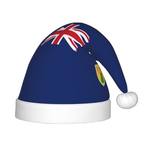 pvinnk Weihnachtsmütze mit Flagge der Türken- und Caicosinseln, Unisex, Weihnachtsmannmütze, Weihnachtsmannmütze, Unisex pvinnk Weihnachtsmütze mit Flagge der Türken- und Caicosinseln, Unisex, Weihnachtsmannmütze, Weihnachtsmannmütze, Unisex von pvinnk