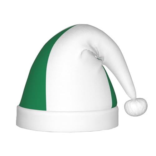 pvinnk Weihnachtsmütze mit Nigeria-Flaggen-Druck, Unisex, Weihnachten, Partys, Urlaub, Weihnachtszubehör, Weihnachtsmannmütze pvinnk Weihnachtsmütze mit Nigeria-Flaggen-Druck, Unisex, Weihnachten, Partys, Urlaub, Weihnachtszubehör, Weihnachtsmannmütze von pvinnk